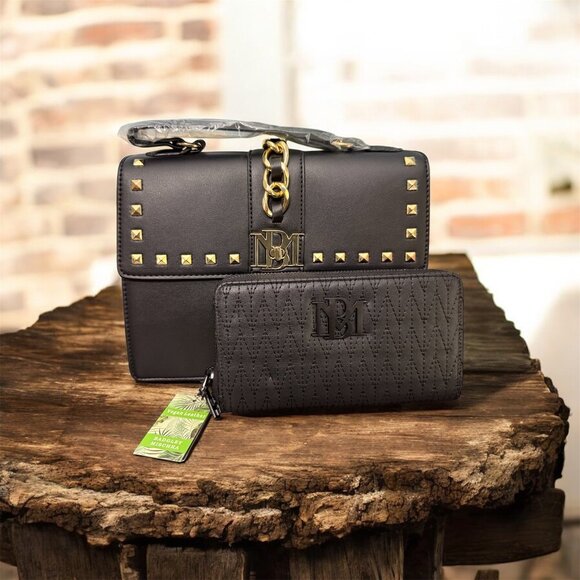 Badgley Mischka Bag and Wallet Bundle - Picture 1 of 1